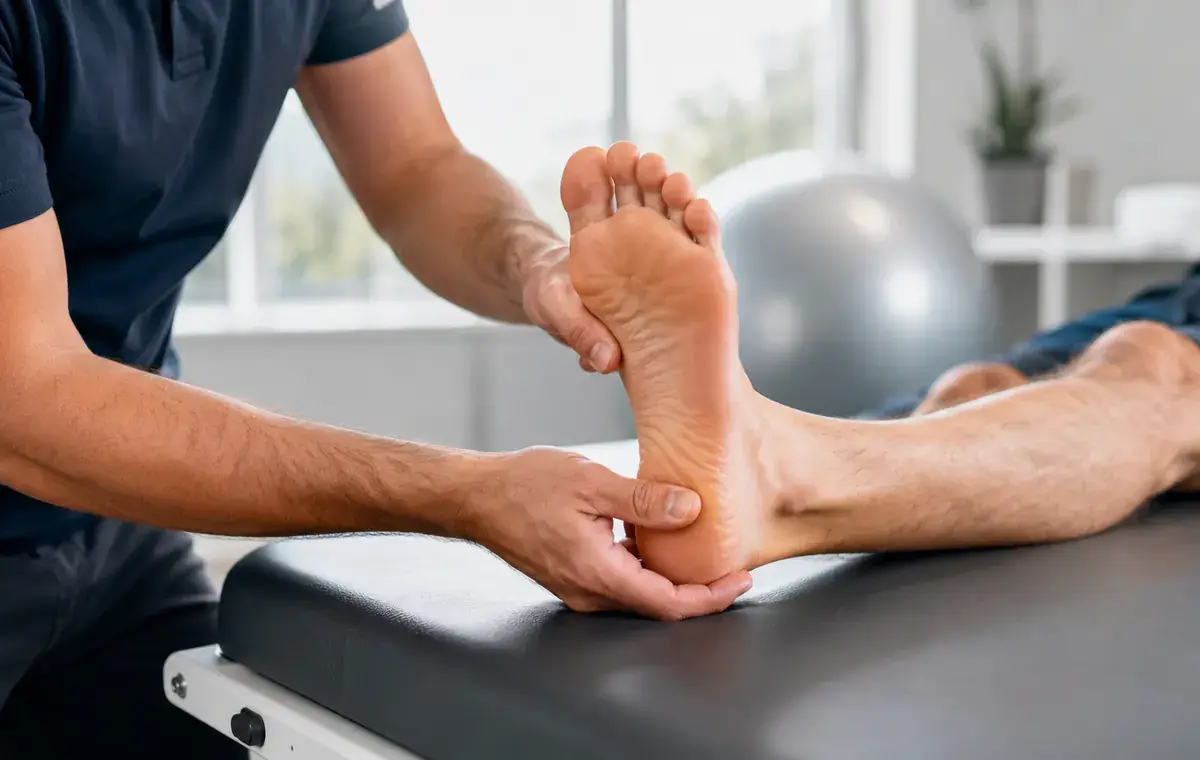 Valoración de fascitis plantar y dolor de talón en Serrano